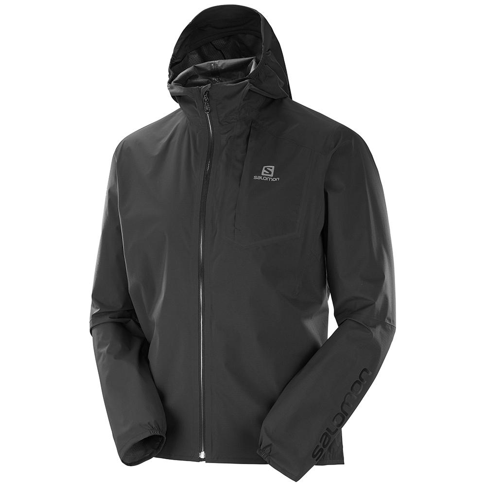 Salomon Israel BONATTI PRO WP JKT M - Mens Jackets - Black (QPAZ-49307)